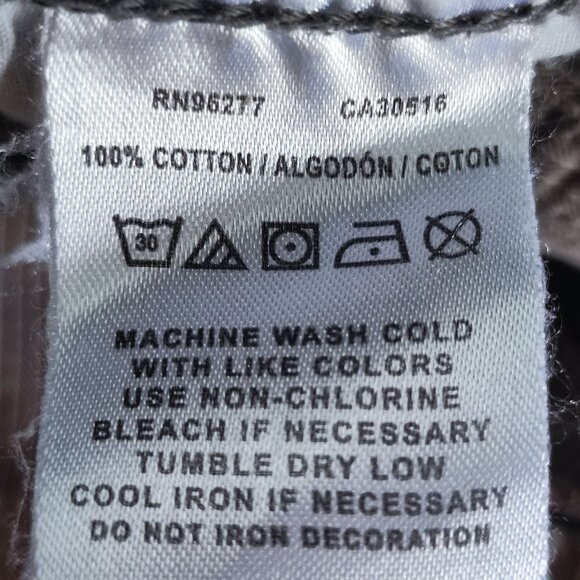 Vans cargo short men's size 34 light brown cotton side pockets - Picture 7 of 16